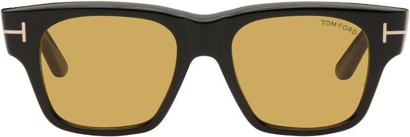 Solglasögon Tom Ford Tom Ford Caine Sunglasses Svart | FT1280_5301E