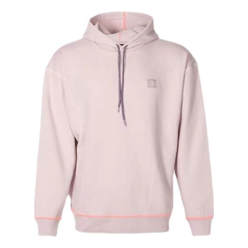 Sweatshirt Converse Logo Pullover Hoodie Rosa | 10020388-A04