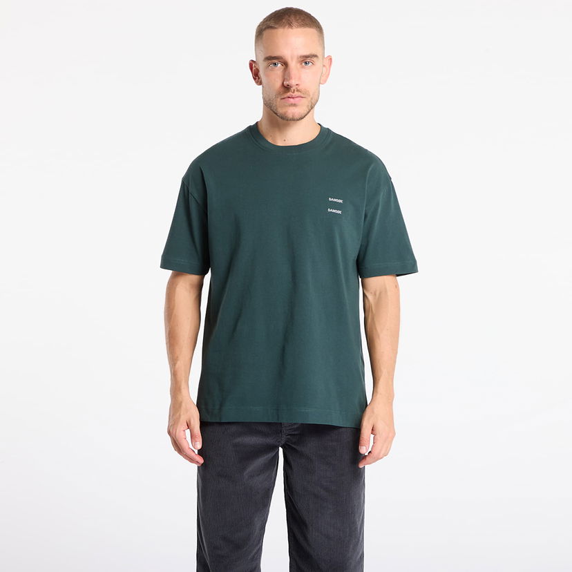 T-shirt Samsoe Samsoe Relaxed Fit Joel T-Shirt Grön | M22300126_194906TCX