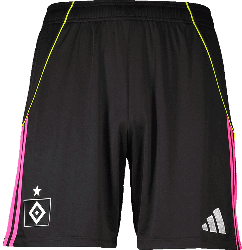 Shorts adidas Originals Hamburger SV 3rd Football Shorts 2025/26 Svart | 6hsvjd7410-3rd