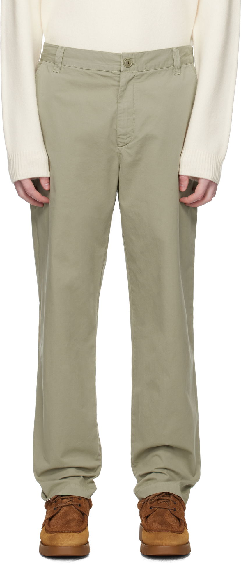 Byxor A.P.C. A.P.C. Lawrence Trousers Grön | COHKU-H08509
