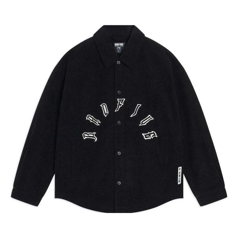 Jacka Li-Ning BadFive Corduroy Jacket Svart | AFDT051-5