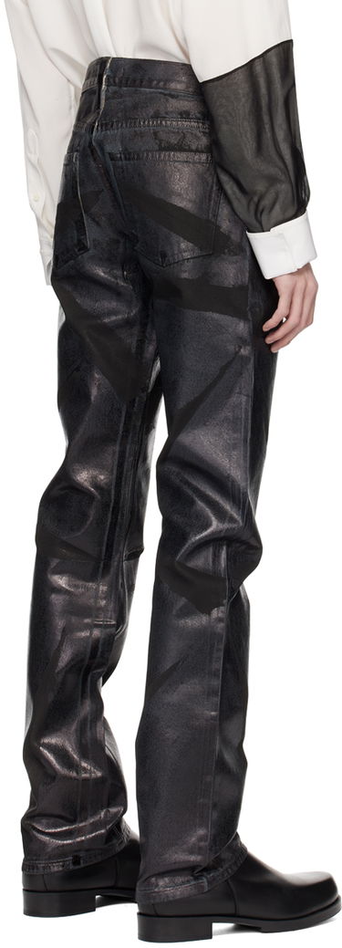 Jeans Helmut Lang Helmut Lang Foiled Jeans Svart | O01DM206, 2