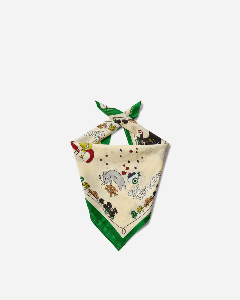 Halsduk KAPITAL Bandana Peckish Rainbowy Park Flerfärgad | K2504BA530 GREEN