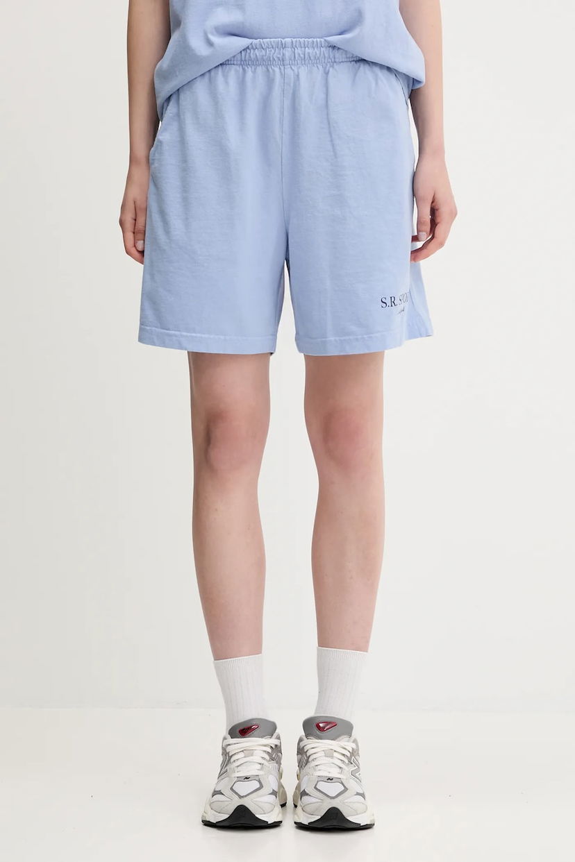 Shorts Sporty & Rich Sporty & Rich Sr Sport Gym High Waist Shorts Blå | SH039612304BL59