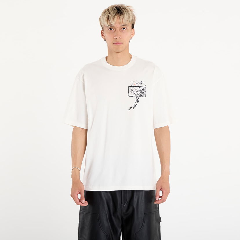 T-shirt Jordan Jordan Brooklyn Oversized Graphic T-Shirt Vit | IB3297-133