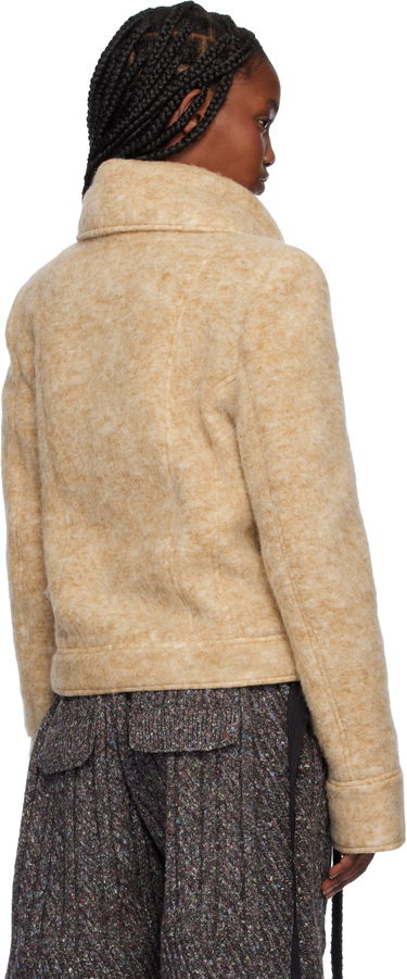 Jacka Ottolinger Ottolinger High Collar Jacket Beige | 2223060401, 2