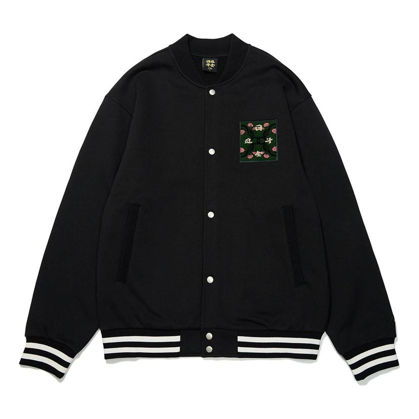 Bomberjacka Li-Ning Embroidered Baseball Jacket Svart | AJDT005-3