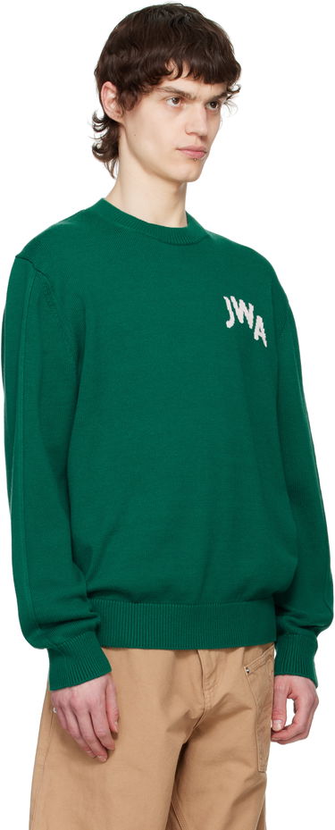 Sweater JW Anderson JW Anderson JWA Crew Neck Jumper Grön | KW1348-YN0398-540, 2