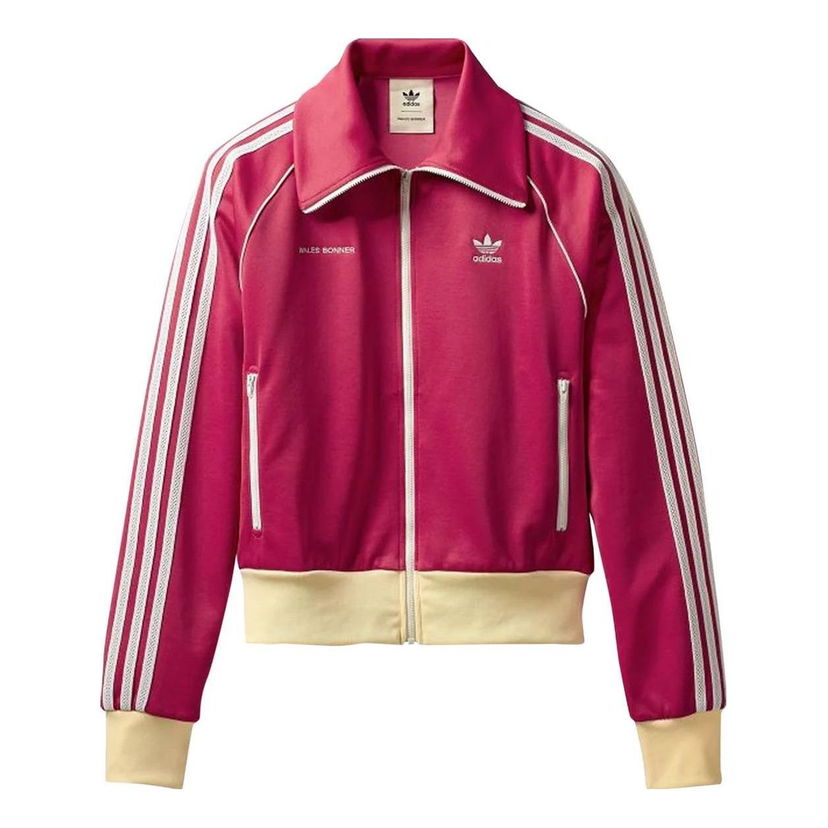 Bomberjacka adidas Originals Wales Bonner 70s Track Jacket Rosa | H34617