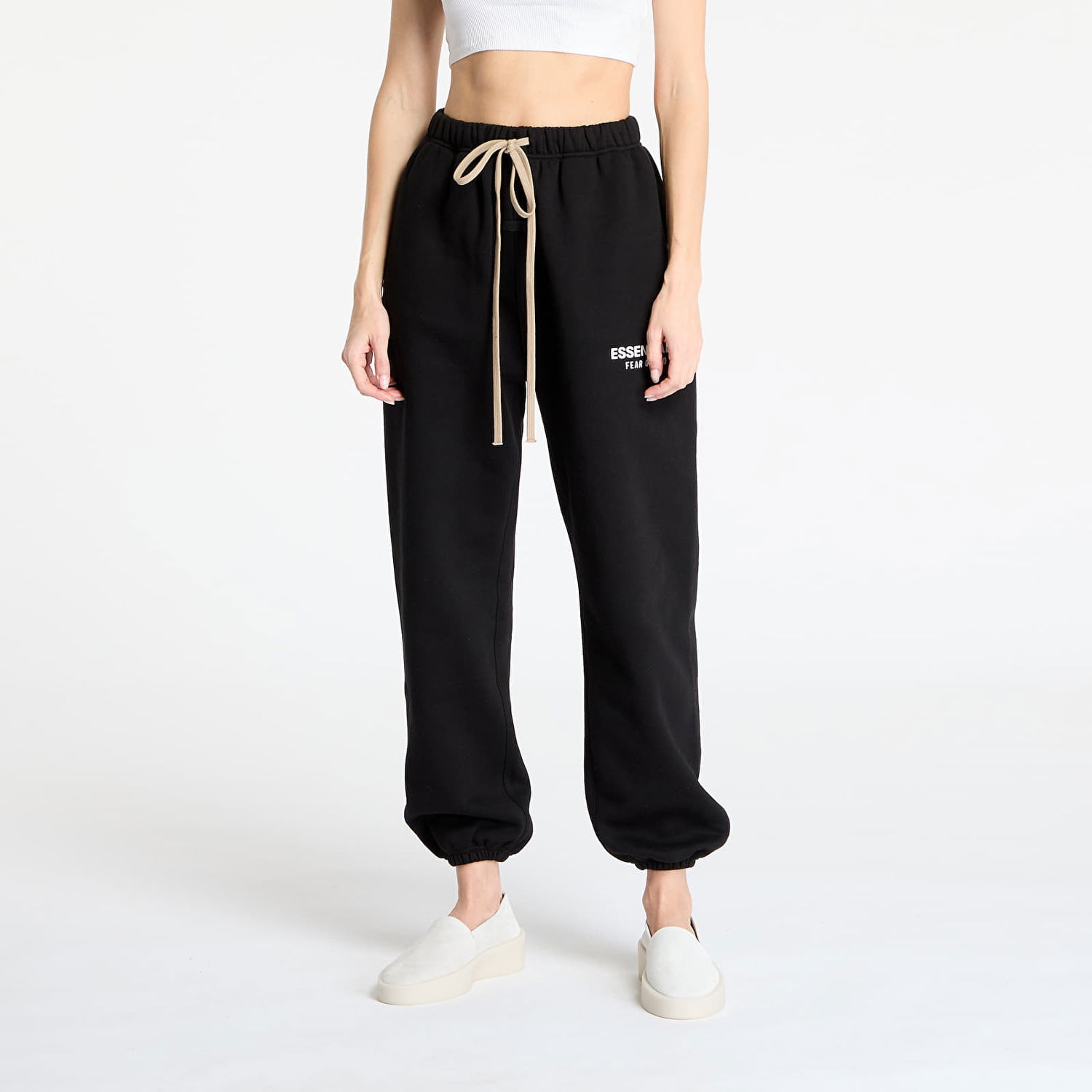 Träningsbyxor Fear of God Fleece Sweatpants Svart | 130HO245400FW-001, 0