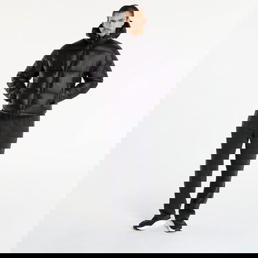 Pufferjacka Urban Classics Hooded Shiny Puffer Jacket Svart | TB7585-00007, 4