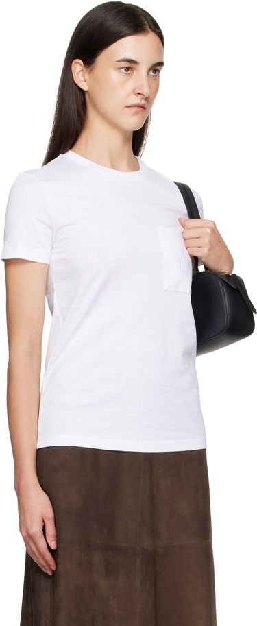 T-shirt Max Mara Max Mara Papaia Pocket T-Shirt Vit | 2511941032600, 1