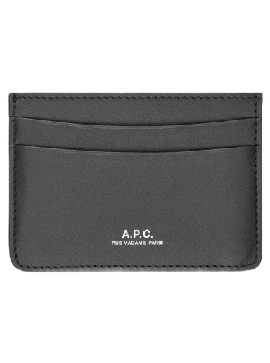 Plånbok A.P.C. André Cardholder Svart | PXAWV-H63028 LZZ