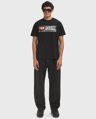 T-shirt Diesel T-Shirt Norm Svart | A19436-0PLAT-9XX, 1