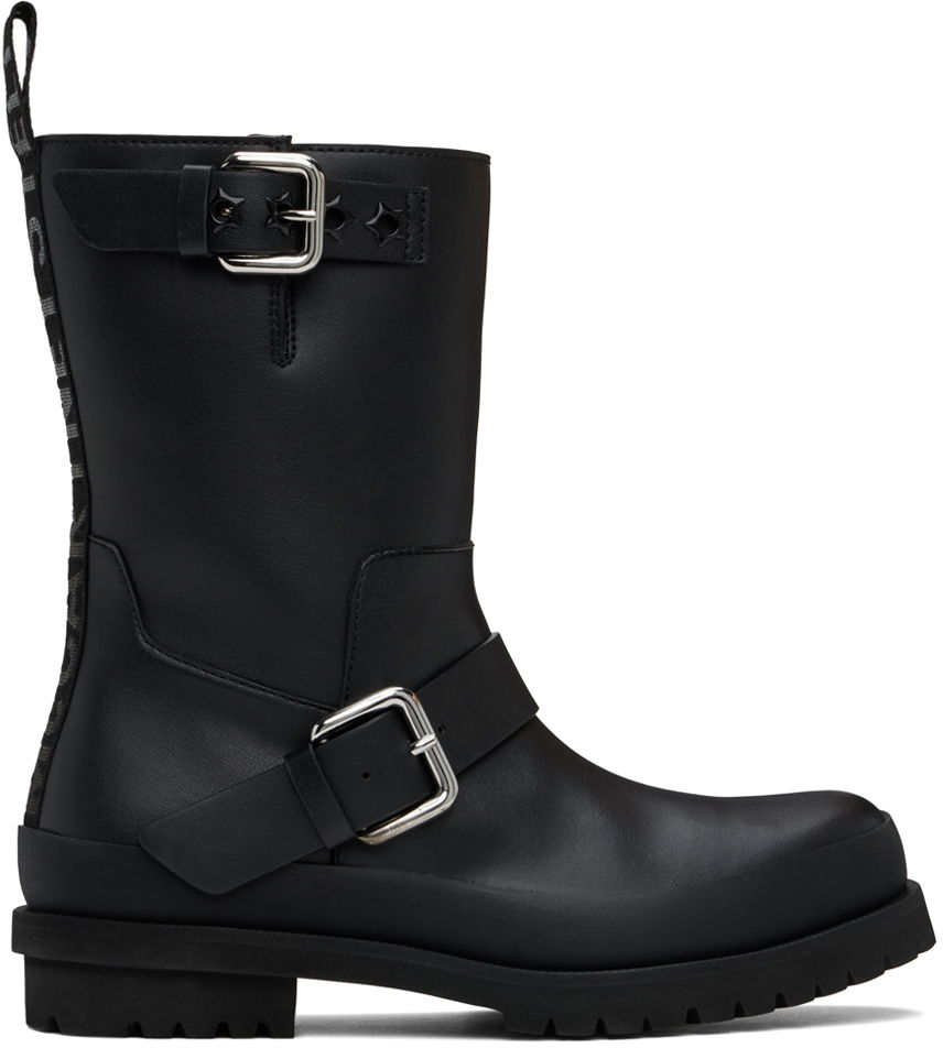 Sneakers och skor Stella McCartney Buckle-Strap Biker Boots Svart | 810435AP00P0, 0