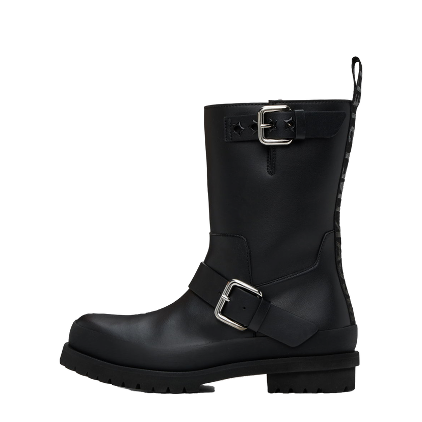 Sneakers och skor Stella McCartney Buckle-Strap Biker Boots Svart | 810435AP00P0