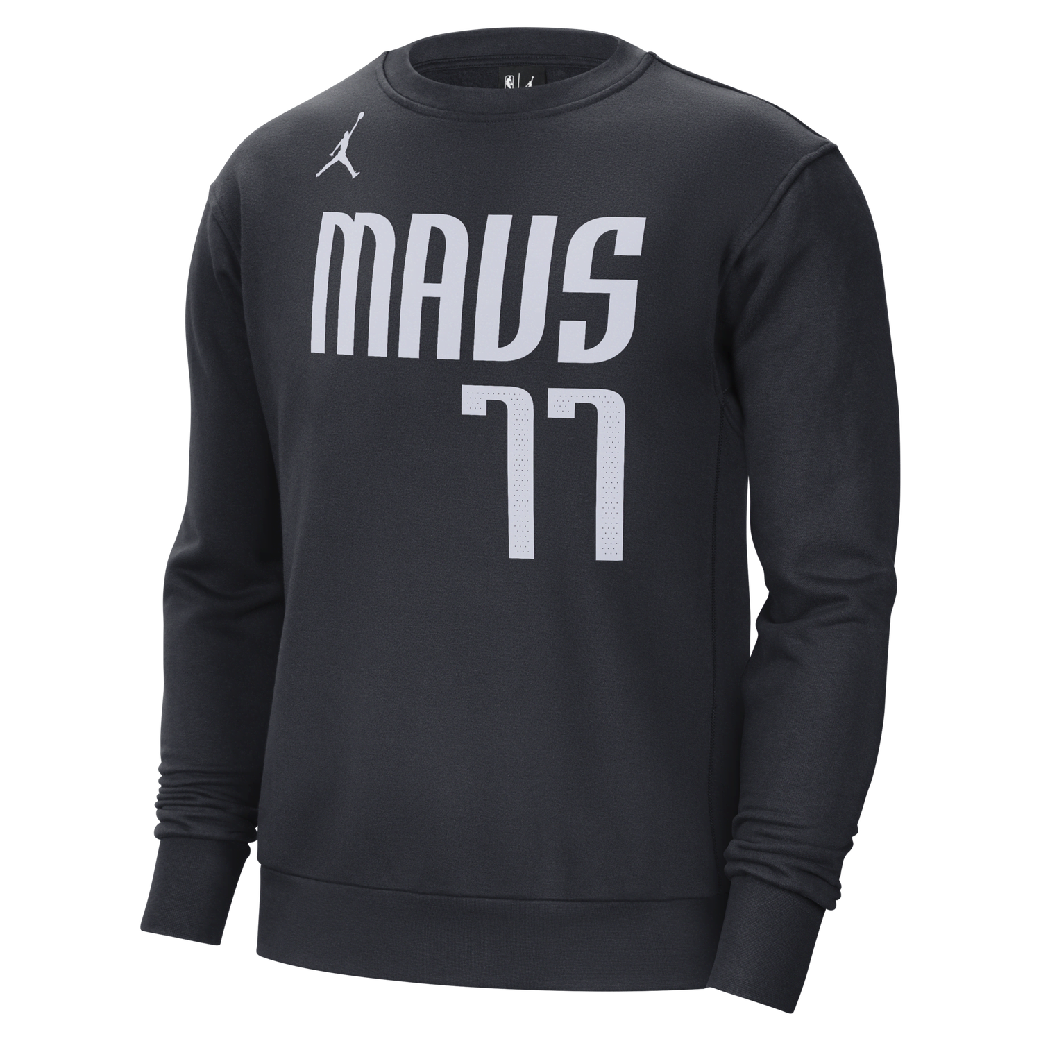 Sweatshirt Jordan NBA Dallas Mavericks Courtside Statement Edition Svart | DN9820-426, 0