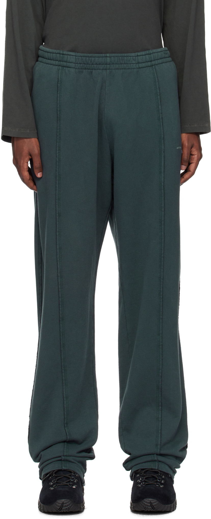 Träningsbyxor AFFXWRKS Jogger Sweatpants Grön | FW24TR08V1