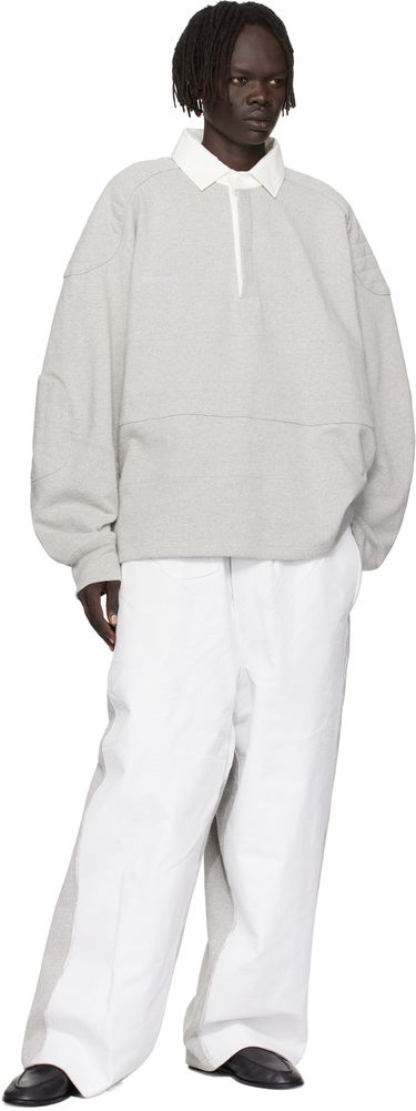 Träningsbyxor HED MAYNER Hed Mayner Painted Sweatpants Vit | HMMB72023S-HB211, 3