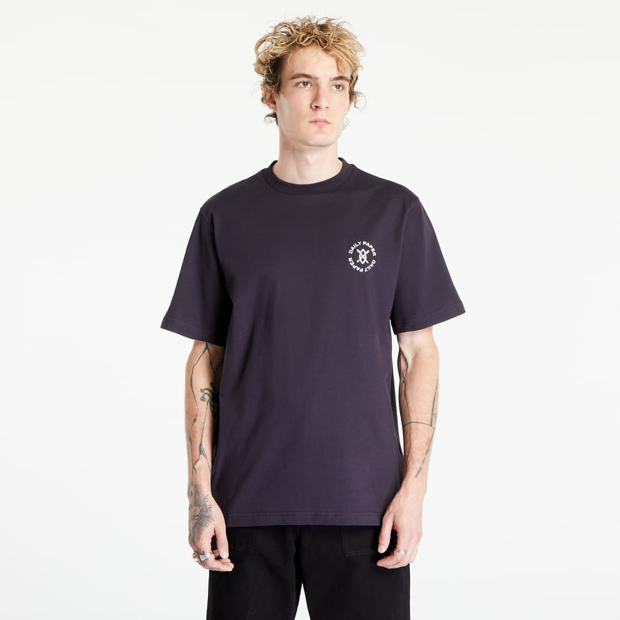 T-shirt DAILY PAPER Circle Ss Svart | 2322010, 0