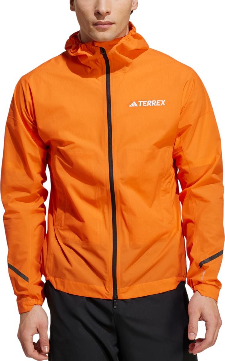 Vindjacka adidas Performance Terrex Xperior 2.5-Layer Light Climaproof Hooded Jacket Orange | ka5873
