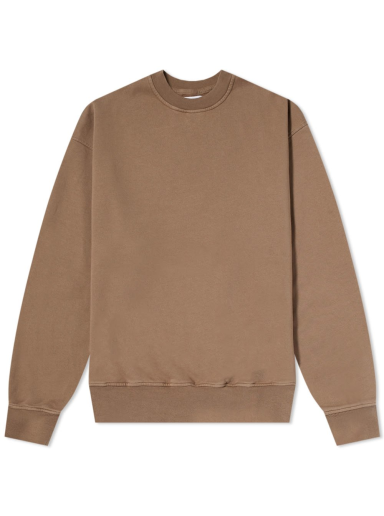 Sweatshirt Colorful Standard Organic Oversized Crew Brun | CS1012-WTP