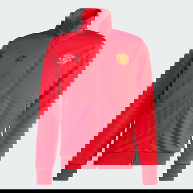 Jacka adidas Performance Manchester United Essentials Trefoil Röd | IK8704, 4