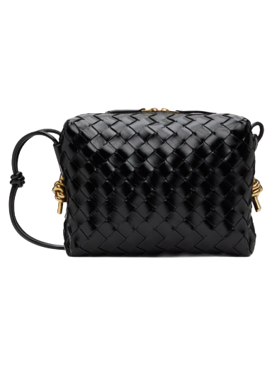 Axelväska Bottega Veneta Small Loop Camera Bag Svart | 736130 V2GV1