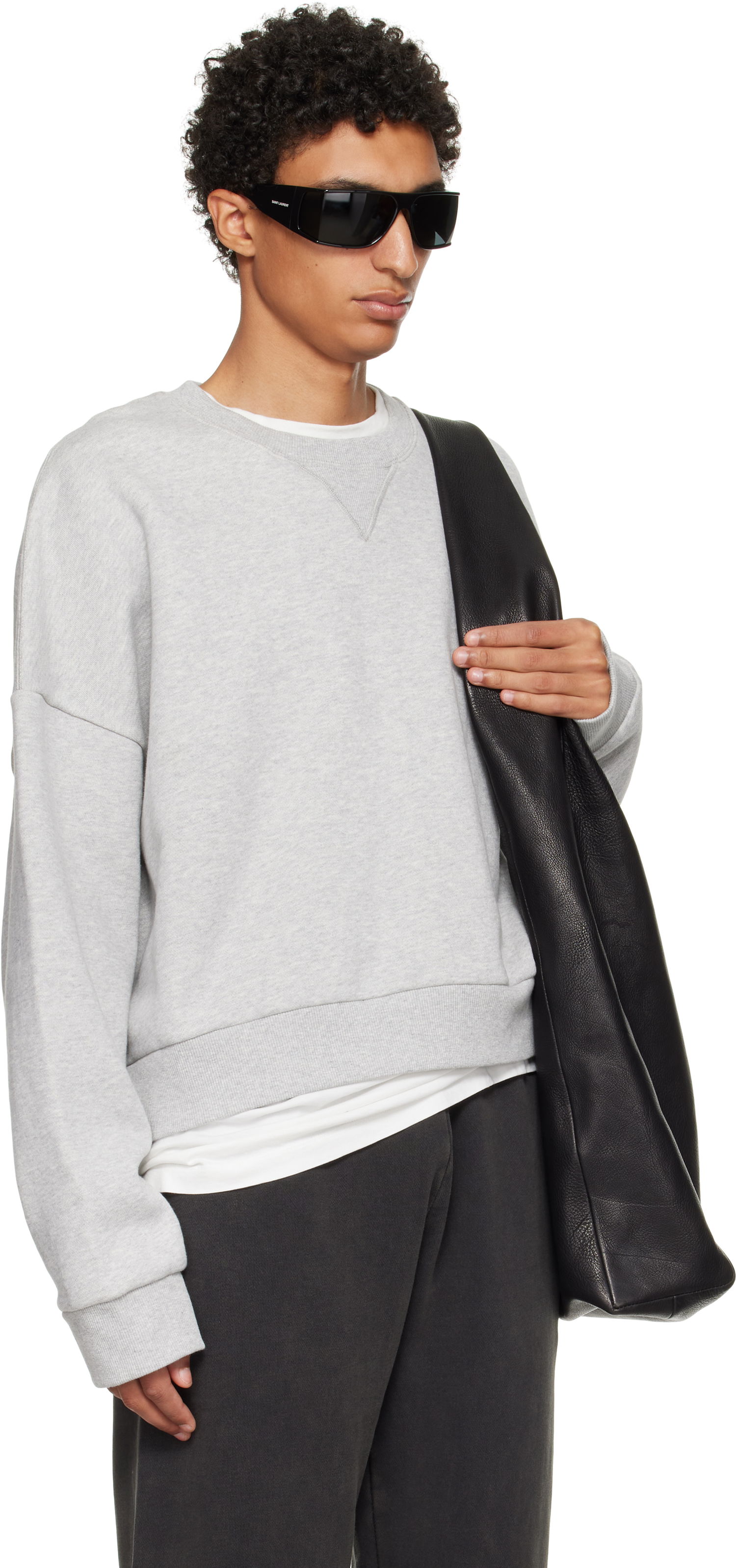 Sweatshirt Entire Studios Entire Studios Box Crew Sweatshirt Grå | ES2126SI, 1