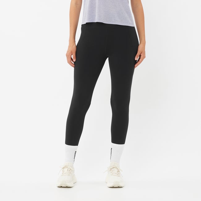 Damasker Salomon Shakeout Bliss Leggings 25" Svart | LC2418400, 0