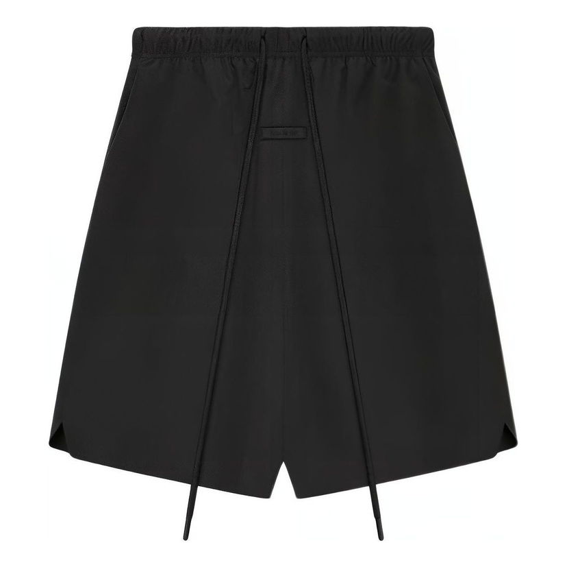 Shorts Fear of God Essentials Nyon Relaxed Shorts Svart | 160SP244124F