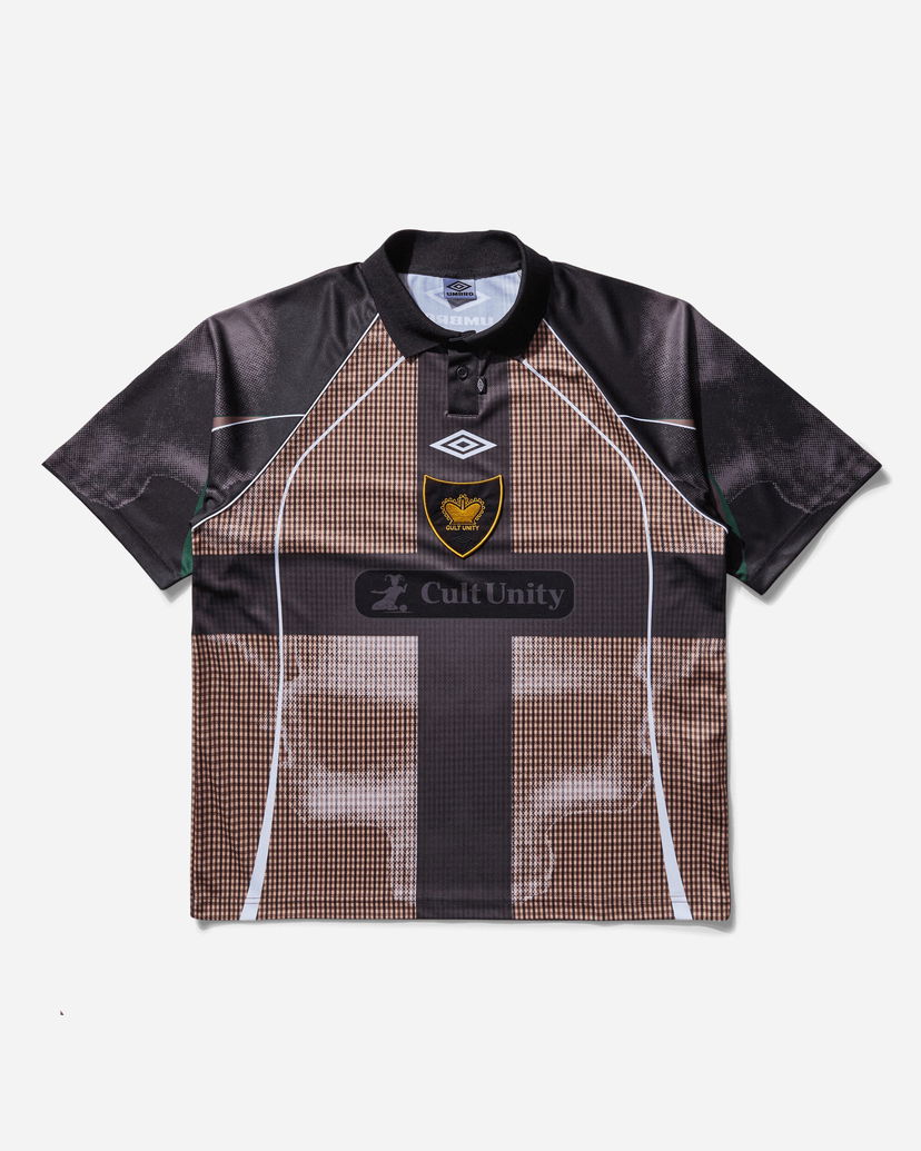 Polotröja Umbro Cult Unity Check Polo Shirt Flerfärgad | UBMW0401FA250 BEG0024