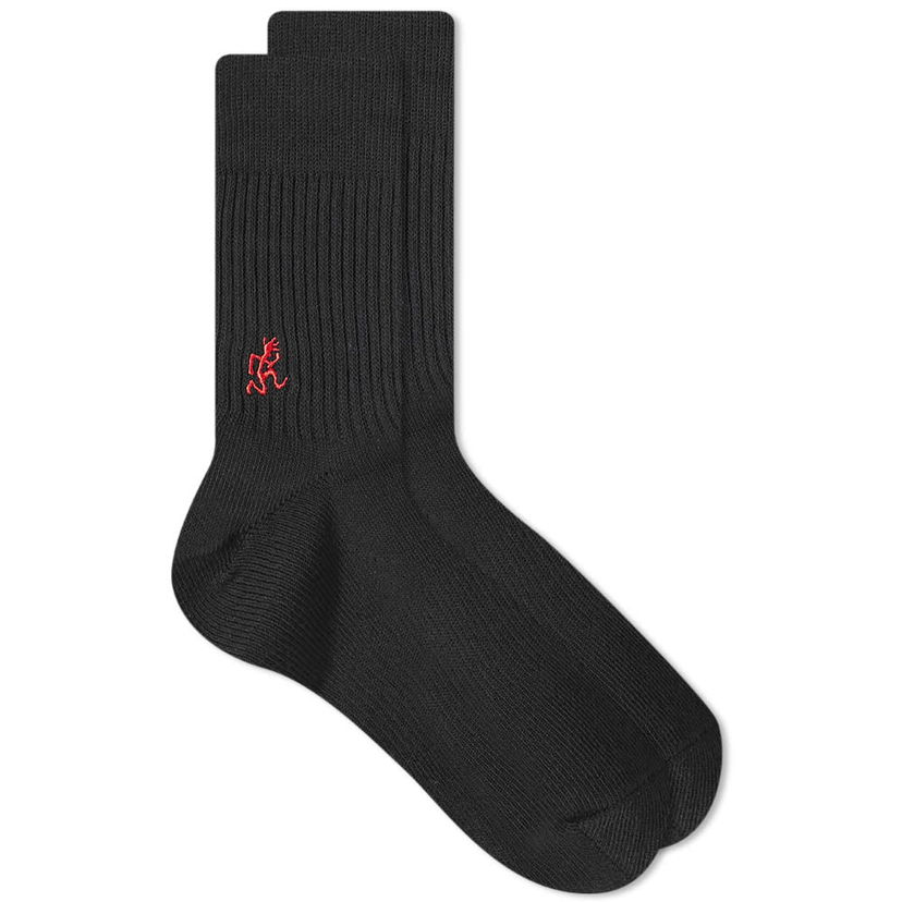 Strumpor GRAMICCI Basic Crew Sock Svart | SX-M04-BLK