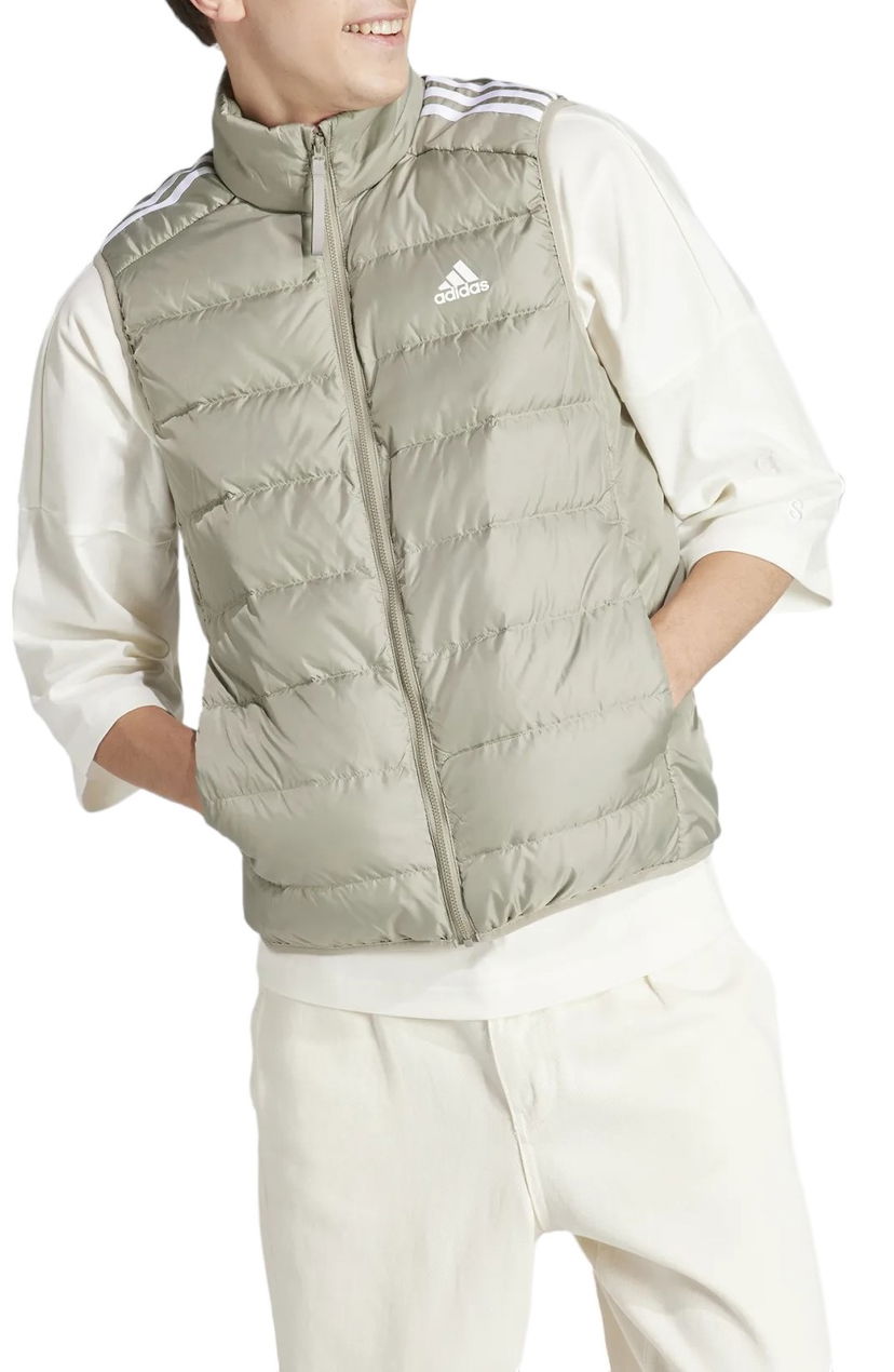 Jacka adidas Performance adidas Sportswear Sportswear Essentials 3-Stripes Light Down Grå | is1285