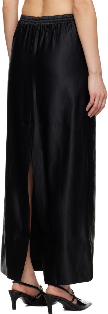 Kjol Loulou de Saison Loulou de Saison Liam Maxi Skirt Svart | LIAM, 2