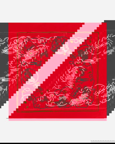 Halsduk KENZO Levi’s® x Printed Bandana Röd | FD68EU230LE9 22, 1