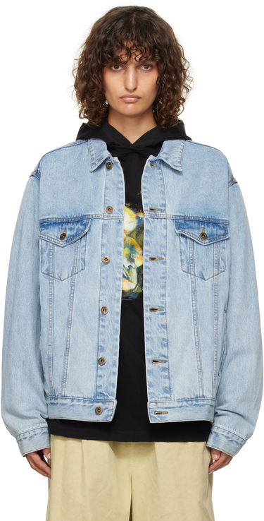 Jacka We11done We11done Monster Pony Denim Jacket Blå | WD-DJ3-24-317-U-BL, 0