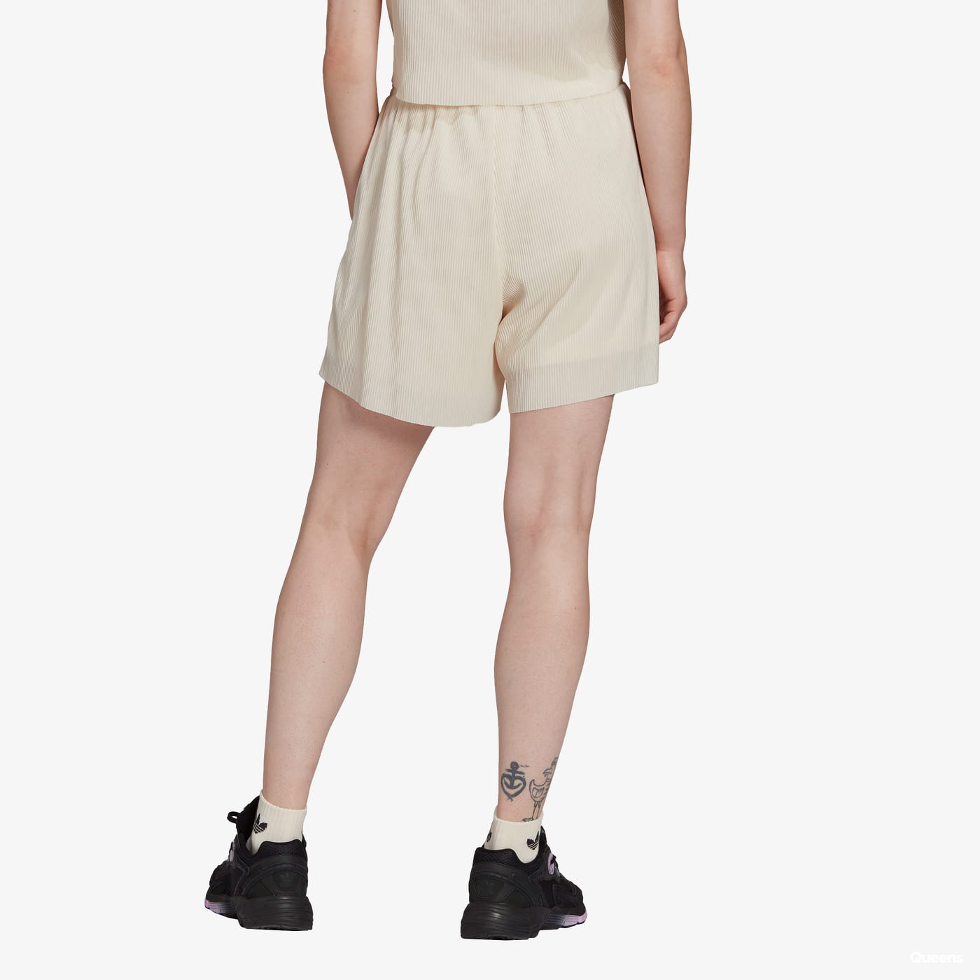 Shorts adidas Originals Plissé Beige | HF7548, 1