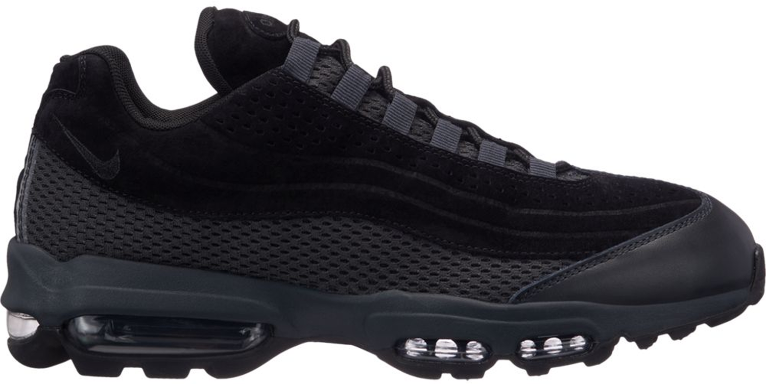Sneakers och skor Nike Air Max 95 Ultra Premium Breathe Triple Black Svart | AO2438-002, 0