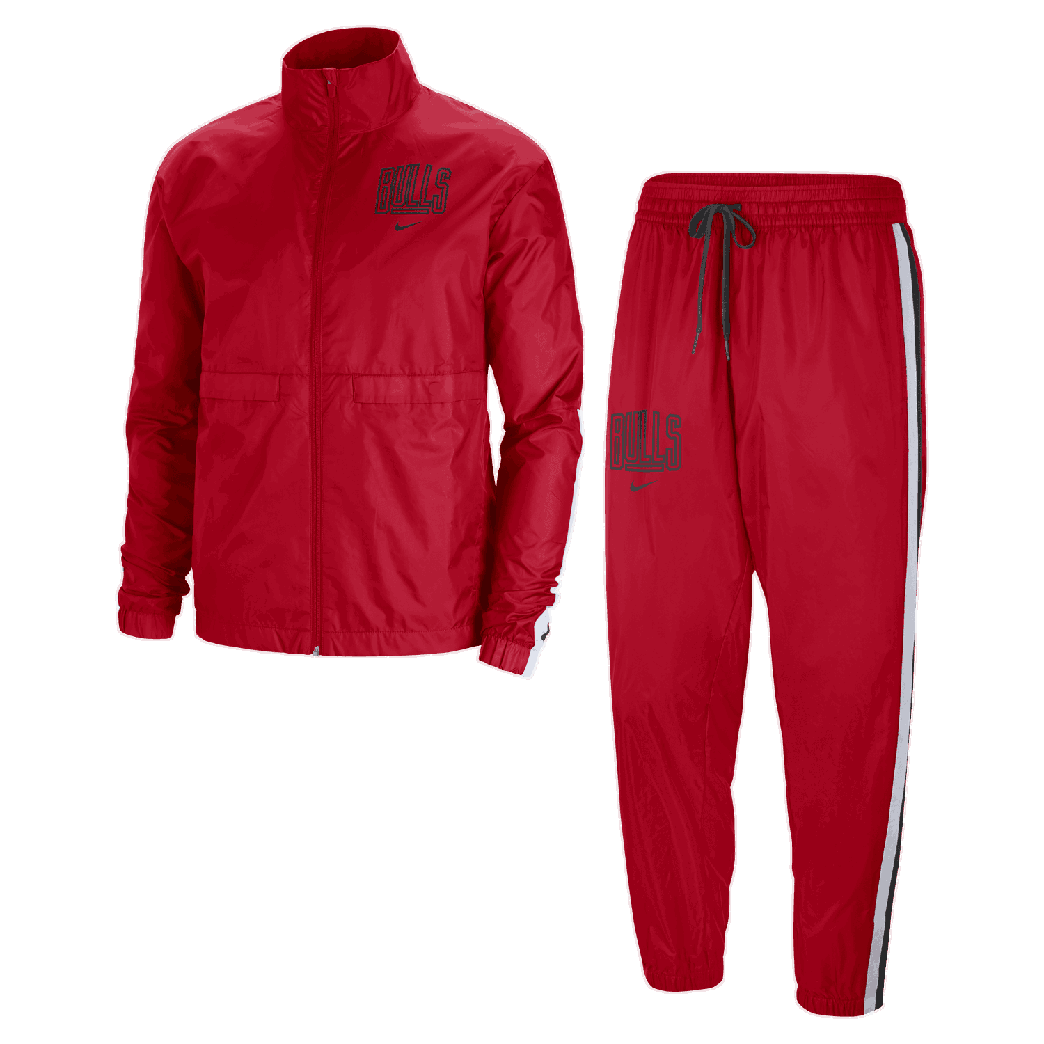 Träningsoverall Nike suprava NBA Chicago Bulls Courtside Röd | DR9390-657, 0