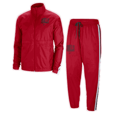 Träningsoverall Nike suprava NBA Chicago Bulls Courtside Röd | DR9390-657, 0