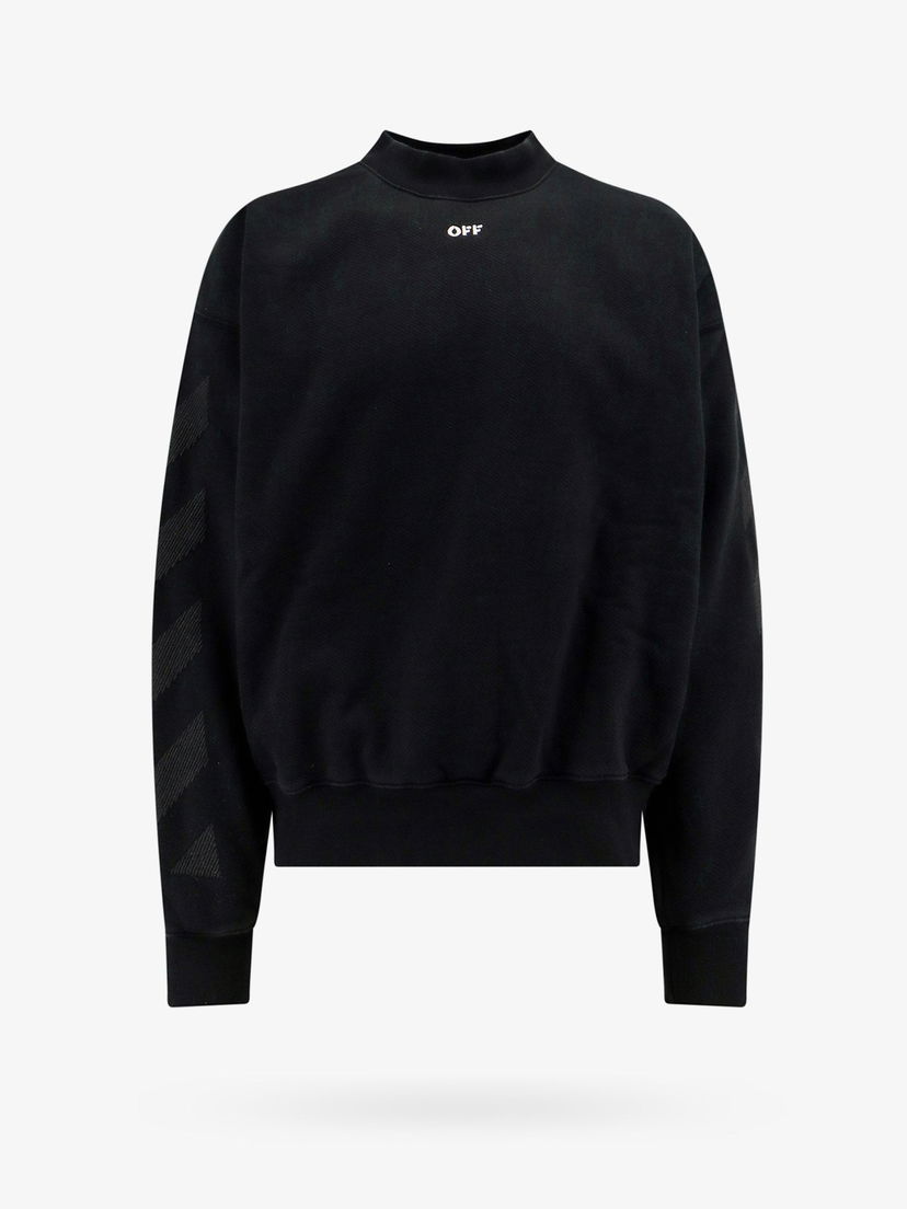Sweatshirt Off-White SWEATSHIRT Svart | OMBA054S24FLE0031001