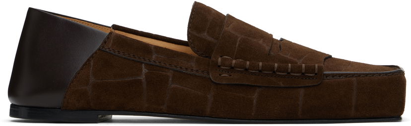 Sneakers och skor Jacquemus Jacquemus La Croisière 'The Carré' Loafers Brun | 24H246FO147-4355