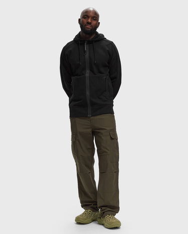 Sweatshirt C.P. Company DIAGONAL RAISED FLEECE GOGGLE ZIPPED HOODED SWEATSHIRT Svart | 17CMSS028A005086W-999, 1
