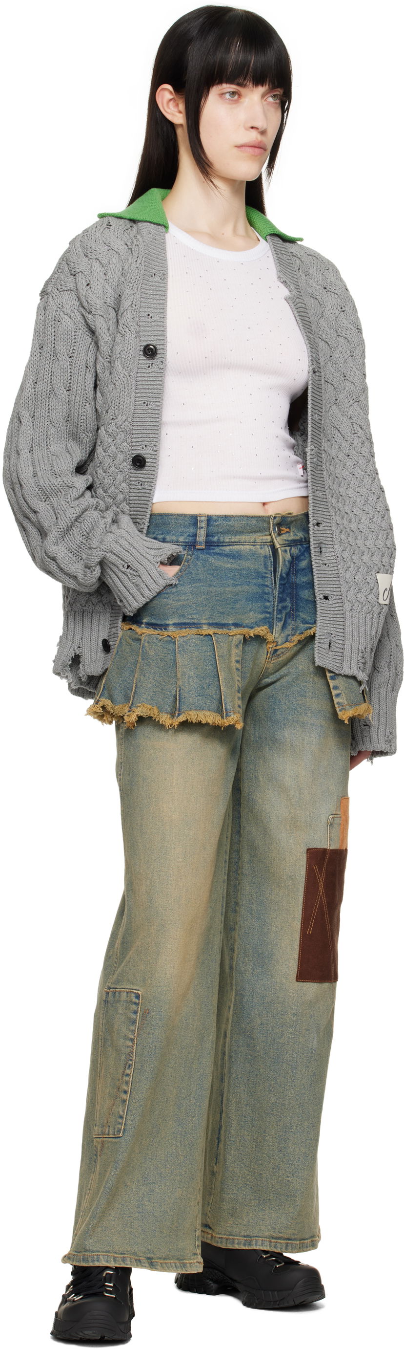 Jeans Andersson Bell Andersson Bell Trainer Diagonale Grå | aaa429u