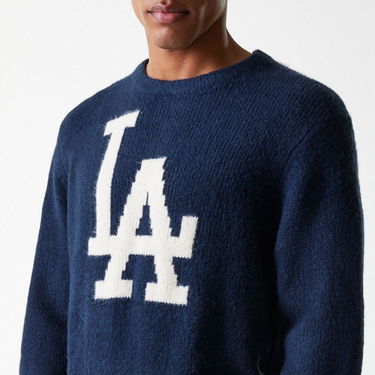 Sweater New Era New Era MLB LA Dodgers Knit Sweater Mörkblå | 60684329, 3