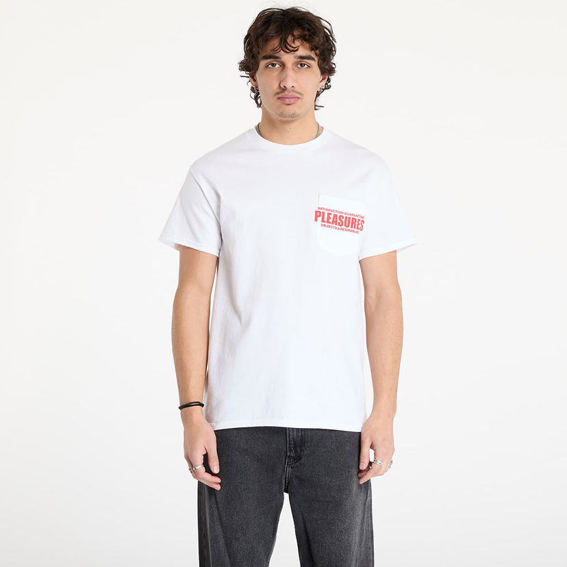 T-shirt Pleasures Staff Pocket Vit | P24W044 WHITE