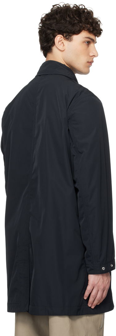 Regnrock Stone Island Stone Island Micro Twill Coat Mörkblå | K1S15 7100009 S0026, 2