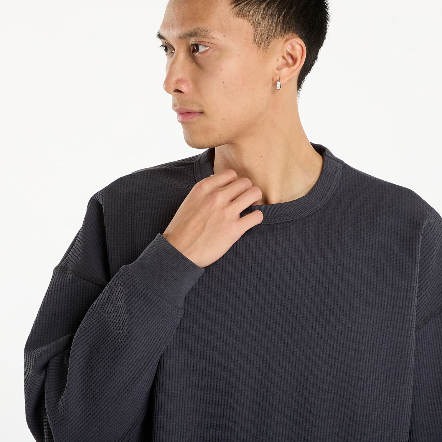 T-shirt OAKLEY Oakley Fgl Union Long Sleeve Wide Tee Grå | FOA408132-01N, 1